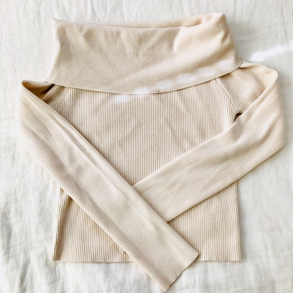 Kendall & Kylie Sweaters - Off the shoulder long sleeve